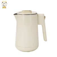 Bouilloire électrique Liner 0,8 l 800 W, petite, en plastique PP et acier inoxydable, tube chauffant OEM, bouilloire électrique portable, ébullition rapide de l'eau