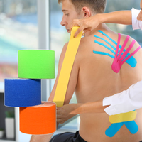 Vente en gros coton personnalisé imperméable Muscle Kinesios Face Tape Fitness Sport Tape Medical Athletic Kinésiologie Tape