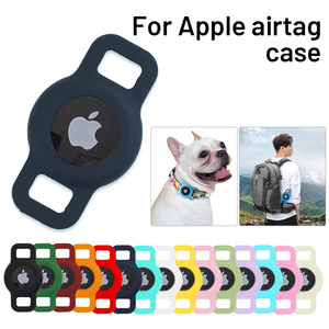 Nero impermeabile in Nylon Airtag porta collare per cani Anti-smarrimento GPS Tra collare protettivo per animali domestici custodia per GPS tracciamento Air <span class=keywords><strong>Tag</strong></span> Cover per gatti - Product Image 5