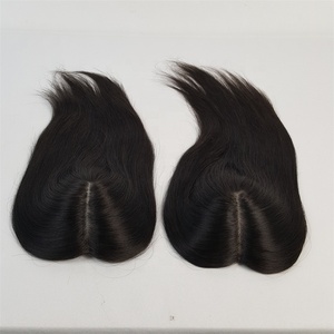 กิ๊บติดผมมนุษย์แท้แบบ100% ทำจากไหมแท้ทั้งเส้นผมฐานแบบฉีดสำหรับผมบางและแผ่นปิดศีรษะล้าน - Product Image 2