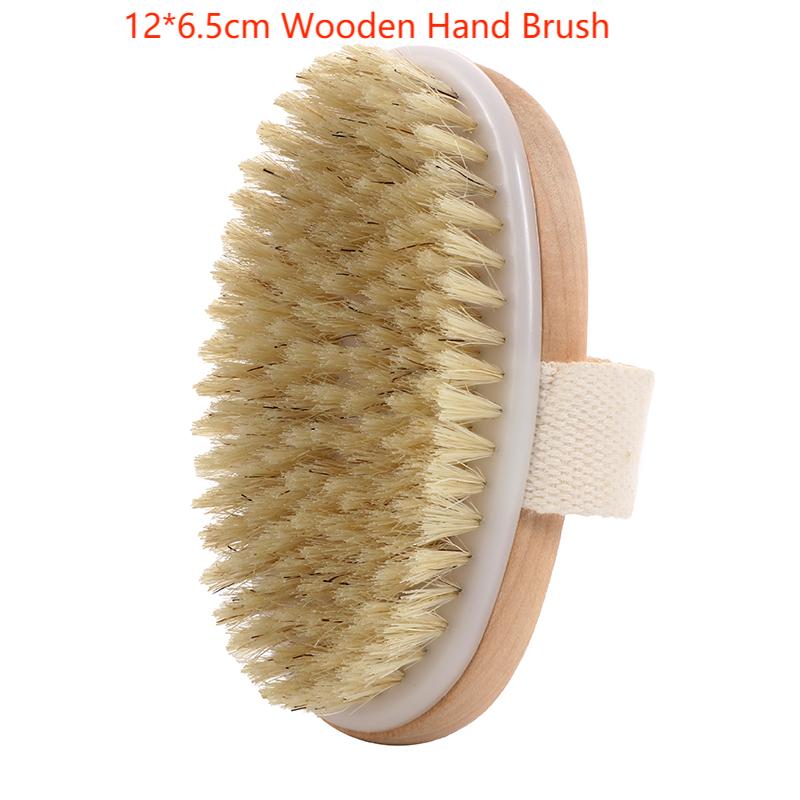 10110 wooden oval brush 12*6.5cm