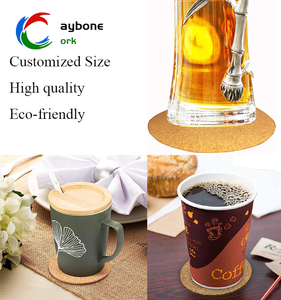 Posavasos de corcho resistente al calor con patrón personalizado, almohadillas espaciadoras, Material protector y acolchado para tazas, pequeño regalo, posavasos de corcho - Product Image 6