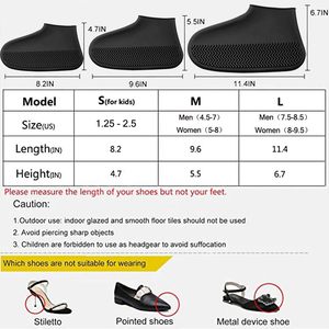 <b>Waterproof</b> Portable Durable Travel Rain Boots & Shoes Silica Gel Essential Rain Gear for Business Gifts & Camping - Product Image 5