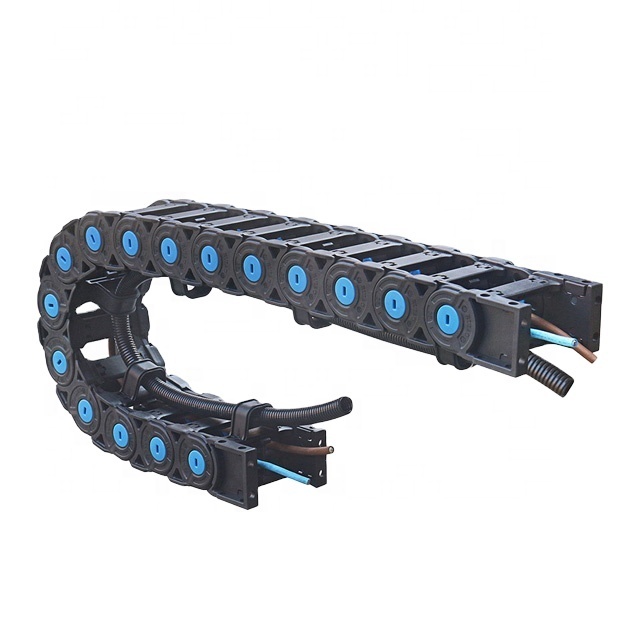 Flexible Plastic Drag Carrier Power Track Flexible Cable Chain