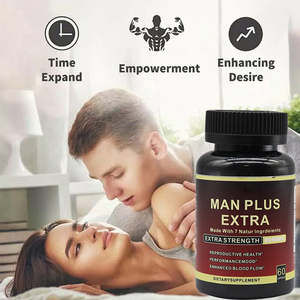 Saúde natural MAN cápsulas de maca com <span class=keywords><strong>ginseng</strong></span> poder de maca mais pílulas 7-em 1 orgânico preto raiz de maca suplementos de musculação