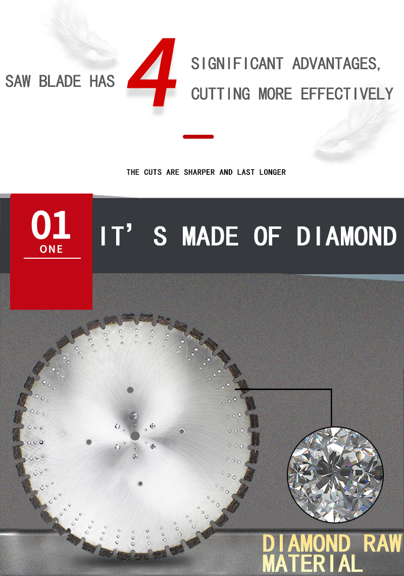 Manufacturer Professional 16INCH Sintered Stone Blade Cutting Tools Spare Parts Marble Granite Steel Sharp Diamond Saw Blade