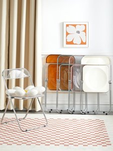 <span class=keywords><strong>Chaise</strong></span> de maquillage portable de style Instagram, design moderne et minimaliste, idéale pour influenceurs, accessoire photo, <span class=keywords><strong>chaise</strong></span> de salle à manger domestique - Product Image 2