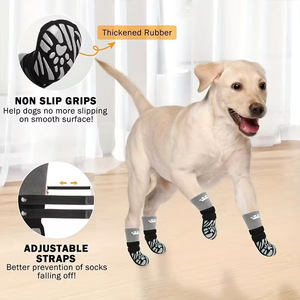 Calcetines Impermeables Antideslizantes para Mascotas, Protectores de Patas para Perros Medianos y Grandes, Universales para Perros y Gatos, Venta Caliente Transfronteriza - Product Image 2
