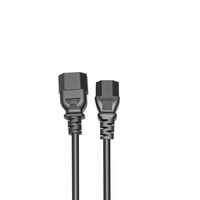Cable de Alimentación Profesional IEC 60320 C13 a C14, 10A 250V CA, Cable de Extensión para Rack de Servidores y Equipos de Centro de Datos