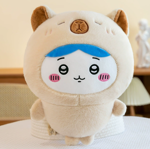 Muñeco de Peluche Capibara Xinhui Usaki Chiikawa, <span class=keywords><strong>Hachi</strong></span> se Transforma en un Muñeco Capibara para Regalar a la Novia - Product Image 2