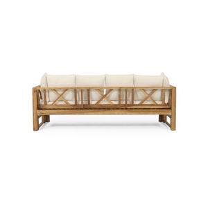 Canapé de <span class=keywords><strong>jardin</strong></span> convertible 3 places extensible et rembourré, résistant à l'eau, pour patio, cour et <span class=keywords><strong>jardin</strong></span> - Product Image 5