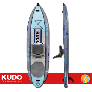 KUDO — planche de pêche <span class=keywords><strong>gonflable</strong></span> à trois chambres, <span class=keywords><strong>Paddle</strong></span> avec siège pivotant, pour la pêche, nouveauté - Product Image 2