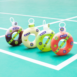 Botella de PET de 500 ml con Forma de Donut para Té con Leche/Refresco/Zumo, con Tapa de Rosca y Serigrafía para Envasado de Bebidas, Venta al por Mayor - Product Image 6