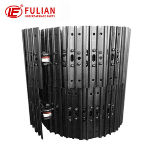 Conjunto de Eslabones de Cadena de Acero con Zapatas para Komatsu <span class=keywords><strong>PC75UU</strong></span> PC78US-5 PC78US-6E0 |   Grupo de Cadenas para Tren de Rodaje de Uso Pesado de Fábrica - Product Image 1