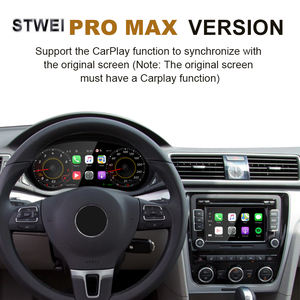 จอแสดงผลดิจิตอล LCD ขนาด 10.25 นิ้ว สำหรับรถยนต์ Volkswagen รุ่นอเมริกา Passat ปี 2011-2022 แผงหน้าปัดมาตรวัดความเร็วแบบไร้สาย - Product Image 5