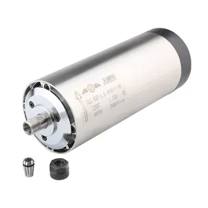 1,5 kW Spindelmotor Er16 Collet 80 mm Luftgekühlt 24000U/min mit Vfd Cnc-Spitzmotor 1,5 kW