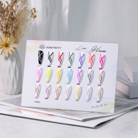 BORN PRETTY Nuancier professionnel de vernis gel UV 6/12/42 couleurs pour salon