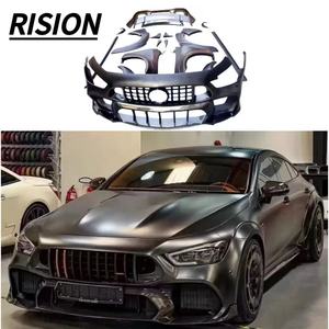 Prix d'usine Kit carrosserie large pour <span class=keywords><strong>Mercedes</strong></span> Benz <span class=keywords><strong>AMG</strong></span> <span class=keywords><strong>GT43</strong></span> 53 63 au style Brabu Rocket 900 Pare-chocs avant arrière Ailes Spoiler - Product Image 1