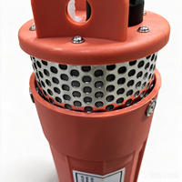 Pompa Air Celup MAMBAFLO 24V DC 1.8 GPM 7 LPM 70m High Lift Pompa Sumur Dalam Tenaga Surya dengan Filter Baja Tahan Karat untuk Pertanian