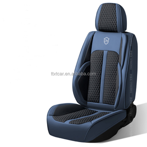 Funda de Asiento Universal 3D de Cuero Resistente al Desgaste para Autos de Cinco Plazas, Protector de Asiento Transpirable para Todas las Estaciones - Product Image 3
