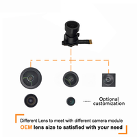 Module de caméra panoramique UHD à objectif fisheye 4K 12MP IMX676 CMOS HDR numérique Starvis avec vision nocturne Mipi FF pour la vision industrielle