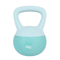 Kettlebell en fer souple avec poignée antidérapante pour femmes, entraînement de fitness à domicile, fessiers, squats et levée de hanches de toutes tailles