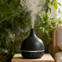 Diffuseurs d'huiles essentielles en céramique pour la maison, grande pièce, 400 ml, diffuseur d'arômes d'aromathérapie, diffuseur d'air pour chambre à coucher, diffuseurs d'arômes ultrasoniques