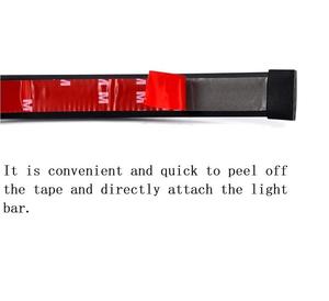 Barra de luces de tira flexible LED de 12V, doble fila <span class=keywords><strong>roja</strong></span> de 60 pulgadas para freno de camión de coche, señal de giro inversa OEM CE ROHS para bolsa de camión de coche - Product Image 4