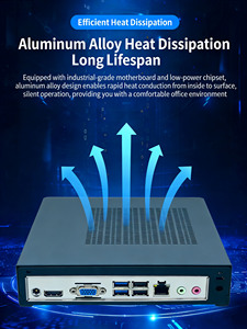 Mini Ordenador Integrado PC N2840 J1900 Intel Core I5 2520M 4200U <span class=keywords><strong>6300U</strong></span> 8250U 8257U 1235U 12450H 1335U 125U Mini PC de Escritorio - Product Image 2