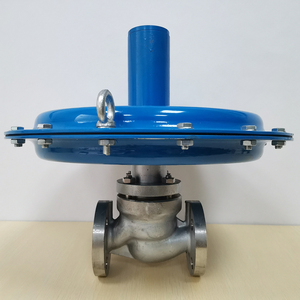 Válvula de Globo Automática PN16, Cuerpo de Acero al Carbono, Regulación y Control Automático - Product Image 2