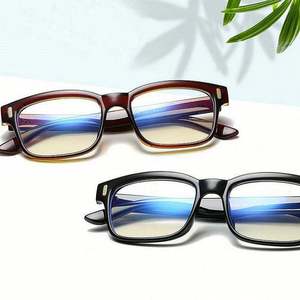 Gafas de Computadora con Lentes Amarillas Vintage de Moda, Bloqueo de Luz Azul, Protección UV400 para Hombre, Gafas Anti Luz Azul - Product Image 4