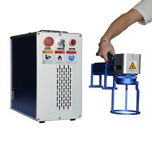 Graveur laser à fibre version améliorée, machine de marquage haute précision pour verres et bijoux, prise en charge DXF/AI/PLT/BMP, prix bas - Product Image 1