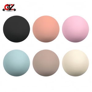 CZFIT Factory Best Seller Silicone <b>Ball</b> Sports Yoga Muscle Relaxation Shoulder Neck Foot <b>Massage</b> <b>Ball</b> Eco-friendly Material - Product Image 1