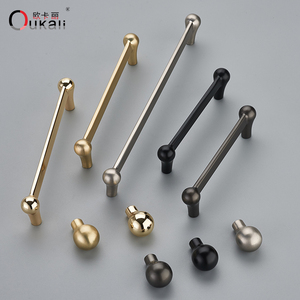 Oukali Furniture Cupboard Drawer Pull Handle Bedroom New Kitchen <strong>Knobs</strong> Cabinet <strong>Door</strong> Cupboard Furniture Handles &amp; <strong>Knobs</strong> - Product Image 2