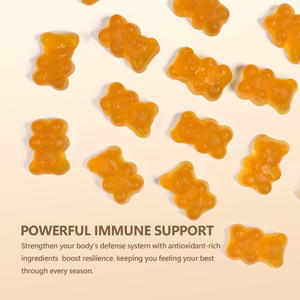 Gummies personnalisées Crinière de lion, Ingrédients naturels transfrontaliers, Amélioration de la densité osseuse, Fudge aux fruits, 3g*60, Commerce extérieur - Product Image 4