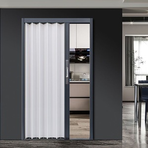 Hiện Đại Tất Cả Các Nhôm Hợp Kim Gấp Cửa Phân Vùng Trong Nhà/Ngoài Trời Nhà Bếp Phòng Tắm Cửa Hàng Treo Đường Sắt Mở Trượt Vô Hình Cửa - Product Image 3