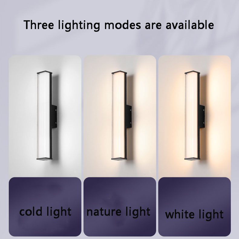 solar high end led outdoor wall mouthed lights
