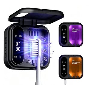 Nuevo Esterilizador Portátil Mini para Cepillos de Dientes 2026, Soporte de Pared para Baño con Esterilización por Calor y Secado - Product Image 2
