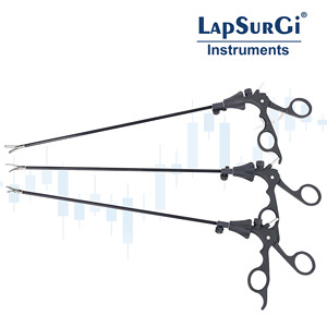 Herbruikbare laparoscopische chirurgische grijper, autoclaveerbaar roestvrij staal voor minimaal invasieve chirurgie - Product Image 6