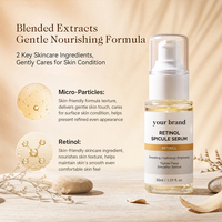 Suero Facial Blanqueador con Retinol, Ácido Kójico y Espículas, Elimina Manchas Oscuras y Melasma, Marca Privada OEM/ODM