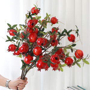Simulazione di plastica frutta fiore di melograno fiore di decorazioni per la casa a buon mercato - Product Image 1