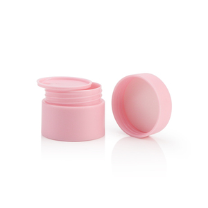 Tarro pequeño de plástico pp con tapón de rosca, 10g, 15g, 20g, 30g, color rosa, negro y blanco, embalaje cosmético - Product Image 4