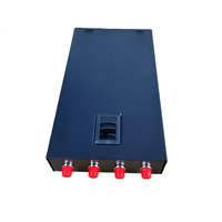 Panel de Conexiones de Fibra Óptica ODF Mini de 4 Puertos SC LC, para Montaje en Pared o Escritorio, Caja Terminal para Interiores/Exteriores, Red GSM/GPRS para FTTH