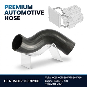 Tuyau de Refroidissement Turbo EPDM en Gros de l'Usine HUAPENG, Référence OE 31370208, Compatible XC60 XC90 S90 <span class=keywords><strong>V90</strong></span> 16-24, Caoutchouc Renforcé, Garantie 1 An - Product Image 2