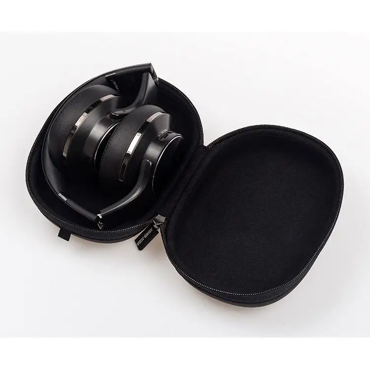 EVA silent disco Perfectly Fit for E7 Over-ear Headphones Black earphone headphone without wire case