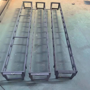 AL-M de carbure de silicium recristallisé gaufrette bateau résistant à la chaleur Mgo matériel transportant le service de traitement de soudage de modèle de poudre - Product Image 6