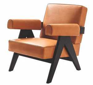 Sillón Moderno de Mediados de Siglo para Salón, con Características Ajustables, Estructura de Madera de Roble, Nogal o Fresno, para Sala de Estar - Product Image 2