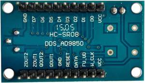 A onda senoidal do módulo 0-40MHz do gerador do sinal do DDS AD9850 e a onda 2 quadradas Output para o equipamento de teste do componente eletrônico IC - Product Image 3