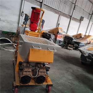 Estación de <span class=keywords><strong>Enlucido</strong></span> Portátil de Venta Caliente con Pulverizador de Yeso <span class=keywords><strong>y</strong></span> Mortero Pequeño, Enfocado en el Componente Central del Motor - Product Image 5