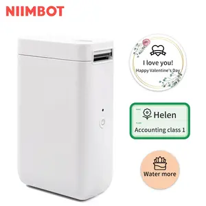 NIIMBOT D101 Thermo-Bluetooth-Etiketten drucker Verbrauchs material RFID identifizieren verbinden mobile Mini 10-27mm Aufkleber Drucker